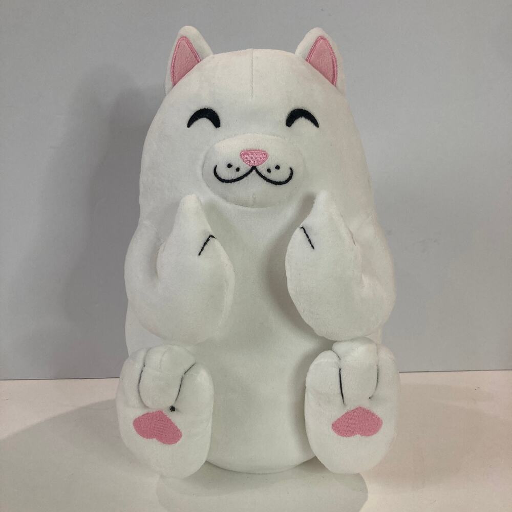 Youtooz x Ripndip Lord Nermal 12" Middle Finger Cat Plush w/ Tags Skate Meme